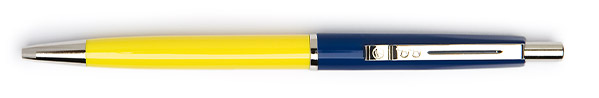 Export Pen Multi-Color Donkerblauw & Geel
